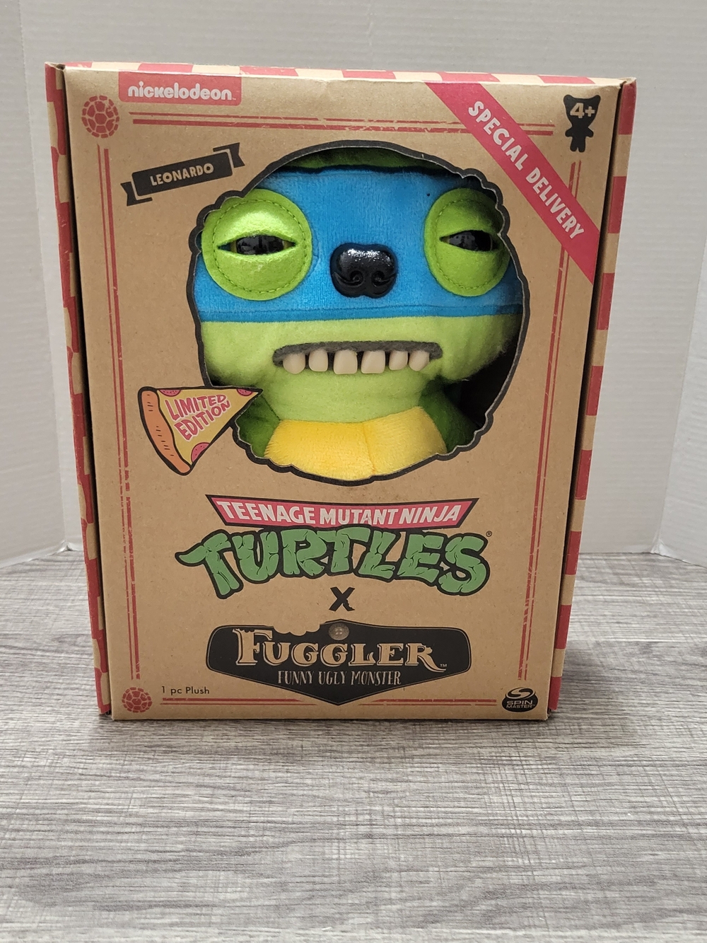 Fuggler x Teenage Mutant Ninja Turtles Leonardo Plush - Green & Blue